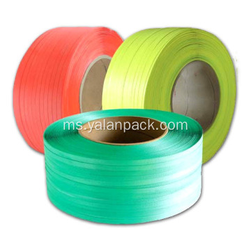 Fesyen pp jalur warna strapping tali pinggang pembungkusan murah